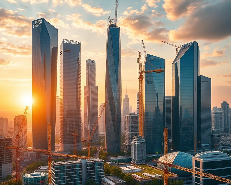 Welche Technologien revolutionieren den Bau von Wolkenkratzern?