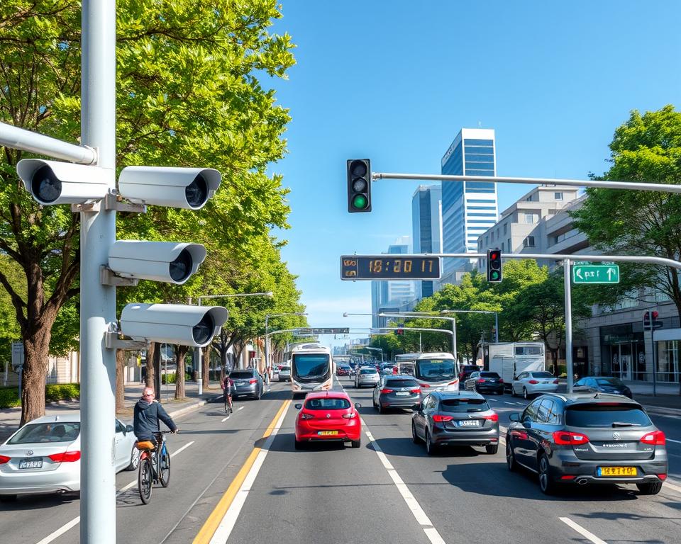 Wie helfen Sensoren bei der Verkehrsüberwachung?