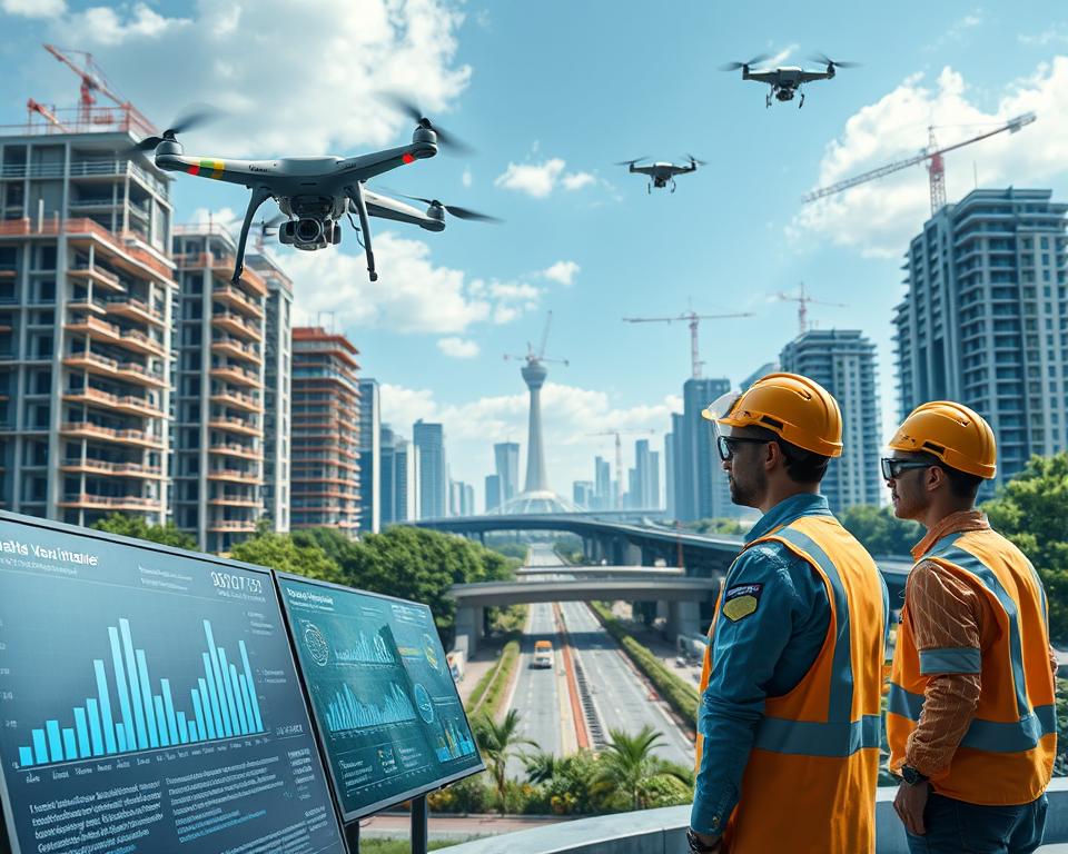 Wie unterstützt KI die Überwachung von Infrastrukturprojekten?