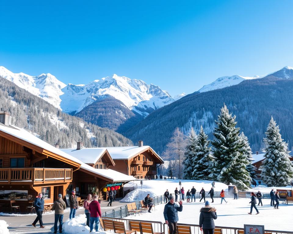 Winterurlaub in den Alpen