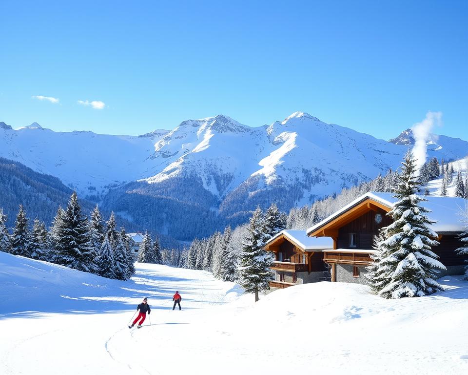 Winterurlaub in den französischen Alpen