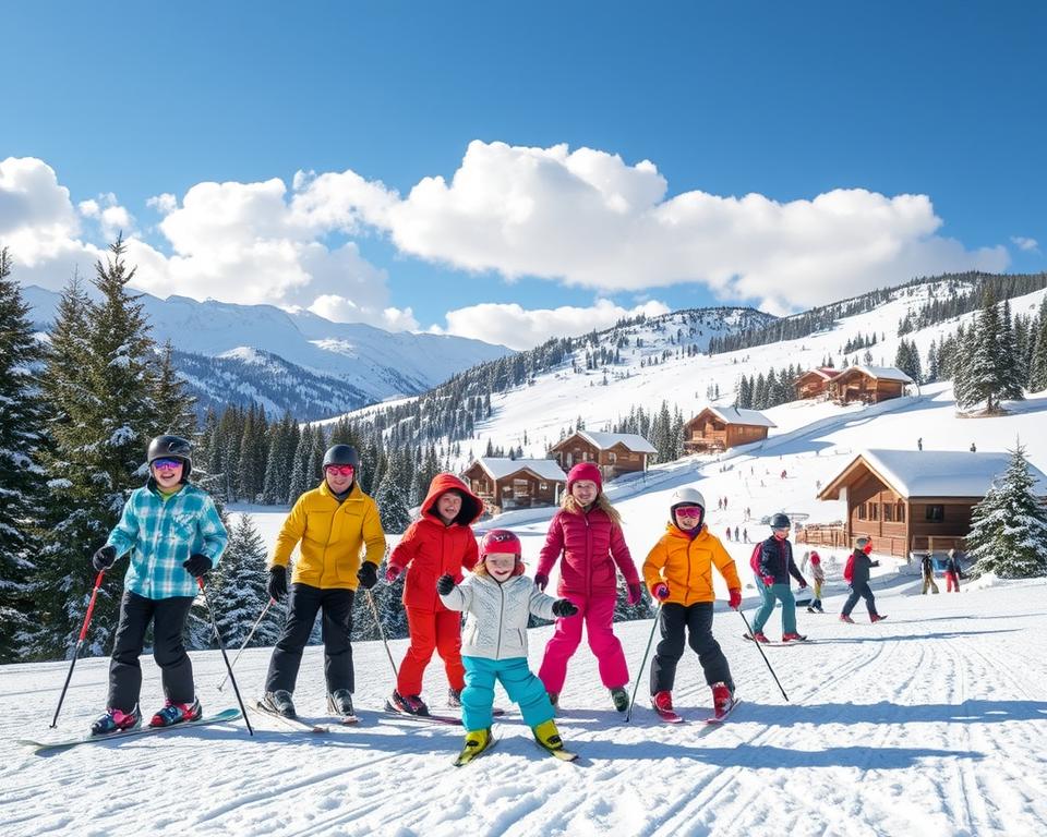 Winterurlaub mit Kindern in Les Menuires