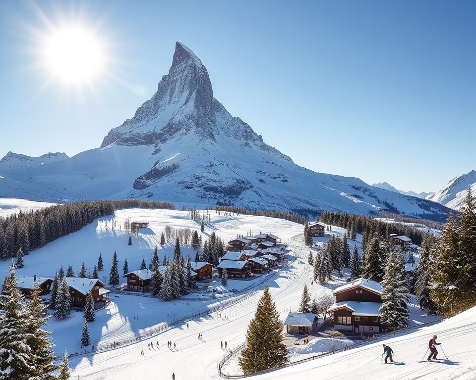 Zermatt: Skivergnügen unter dem Matterhorn