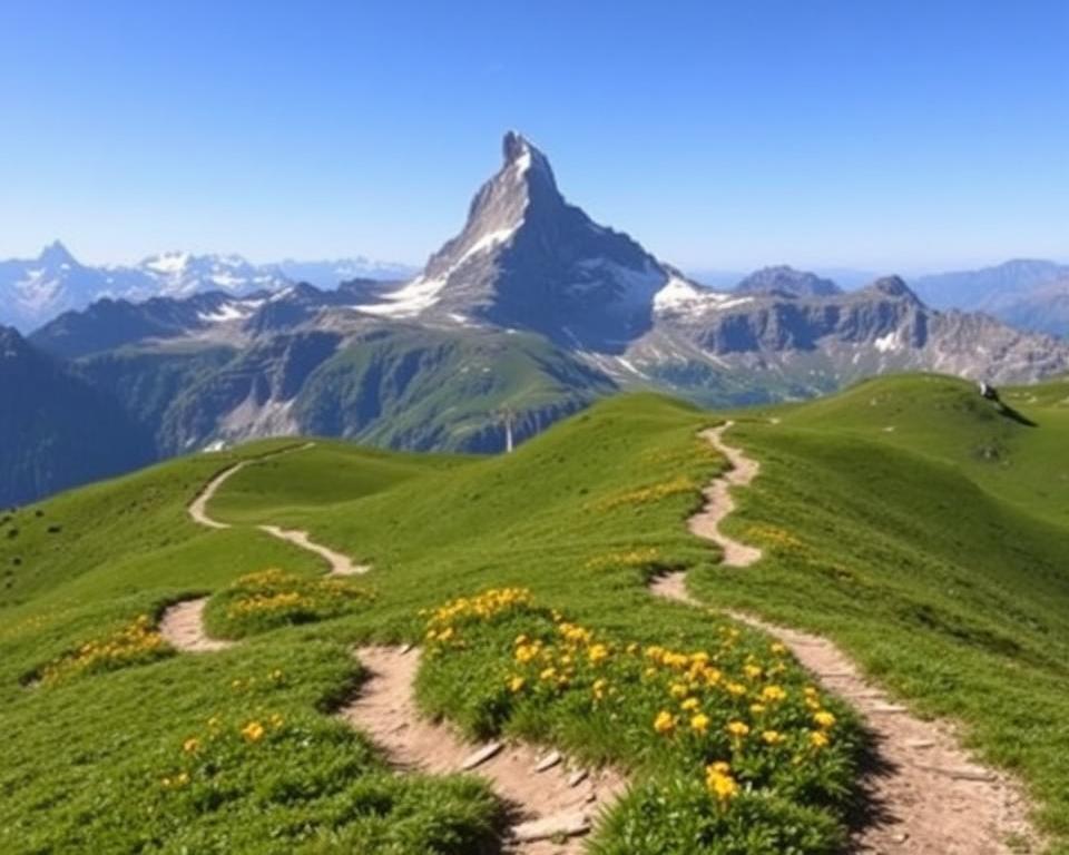 Zermatt: Wanderwege mit Blick auf das Matterhorn