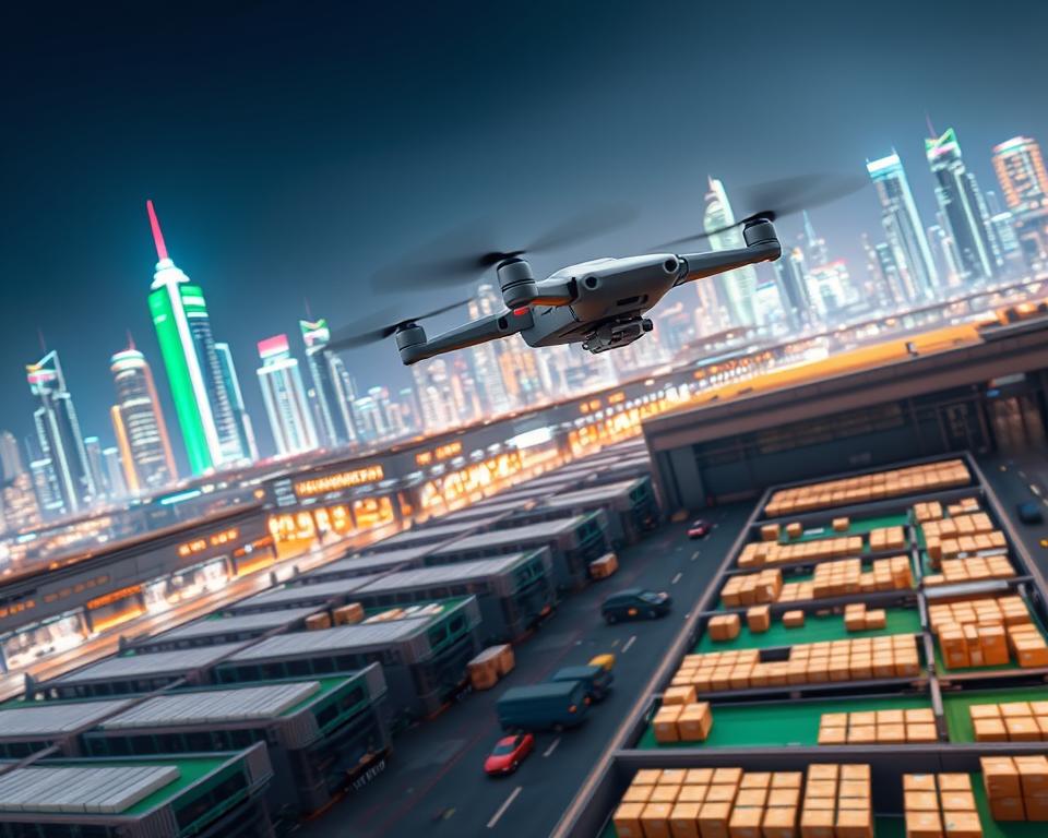 Zukunft der Logistik mit Drohnen