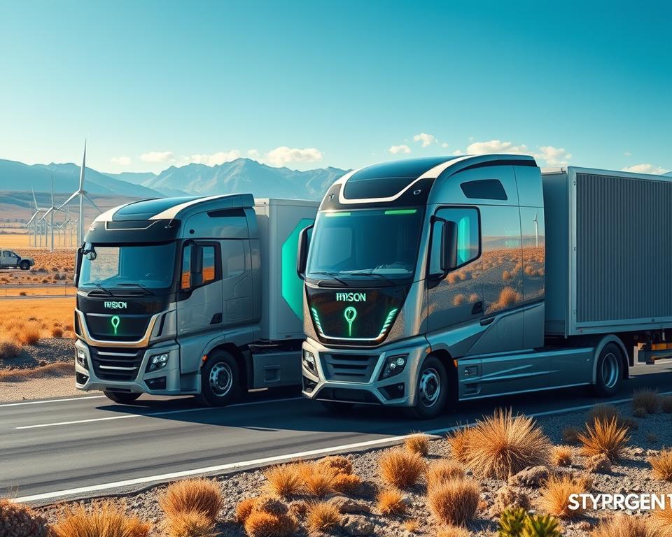 Zukunft der Schwertransporte mit Wasserstoff