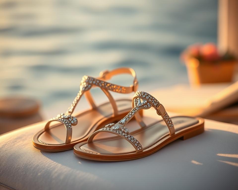 hochwertige Sandalen