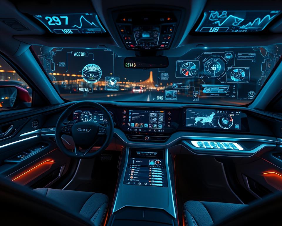 holografische Technologie Cockpit