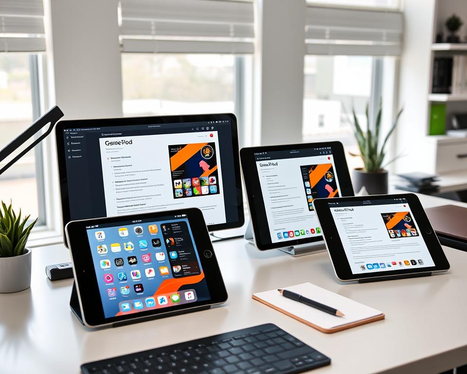 iPads mit Multitasking-Funktion: Arbeiten leicht gemacht