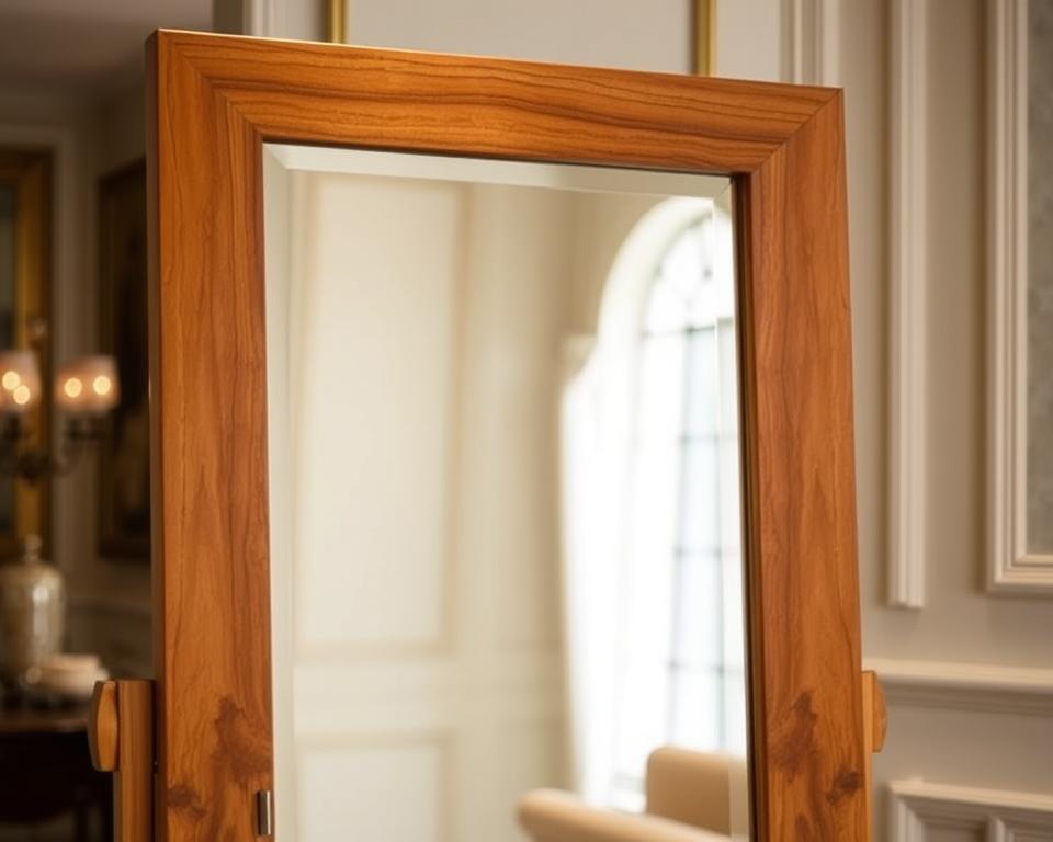 massiver Holzspiegel massiver Holzspiegel