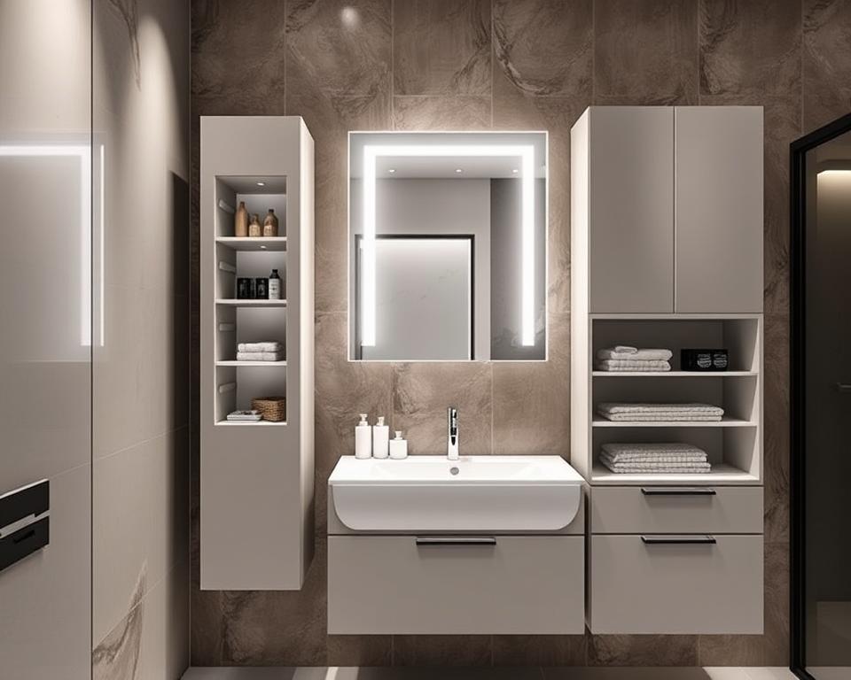 multifunktionale Möbel im Bad