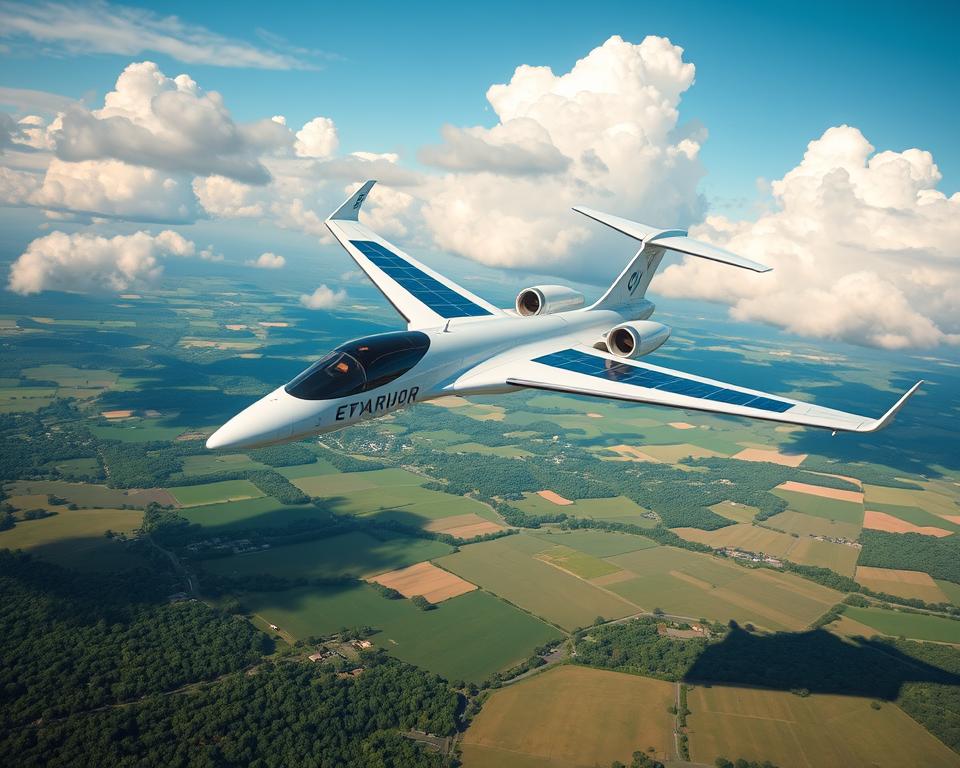 nachhaltige Flugzeugtechnologie