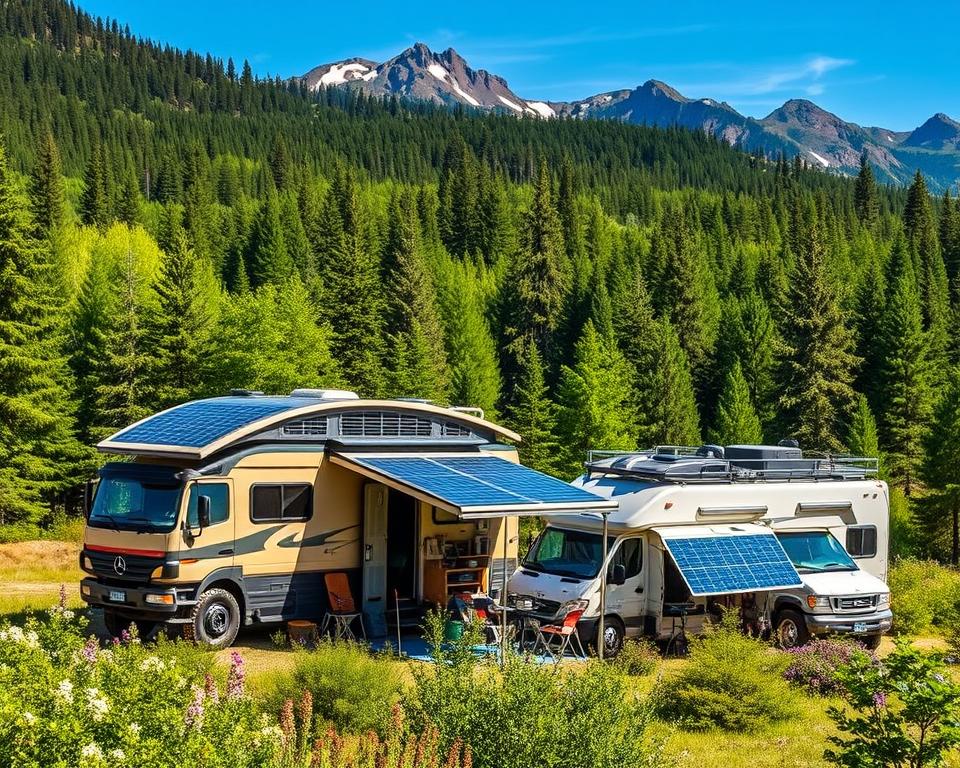 ökologische Outdoor-Fahrzeuge