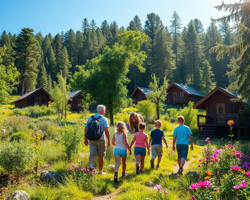 ökologische Reiseziele für Familien