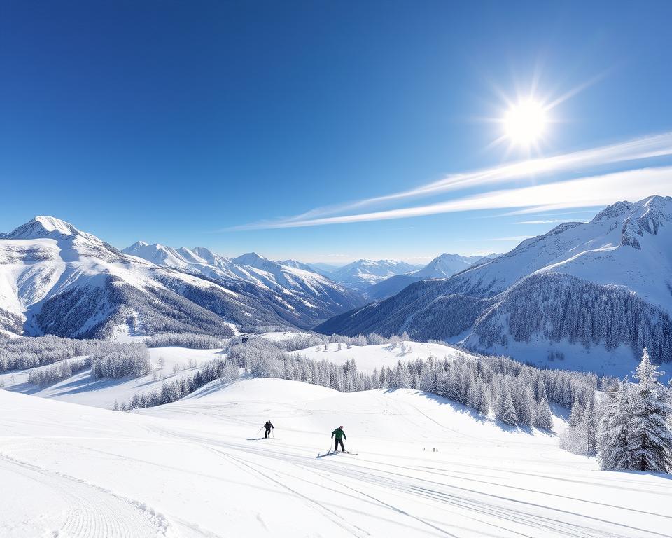 perfekte Bedingungen im Winterurlaub in Obereggen