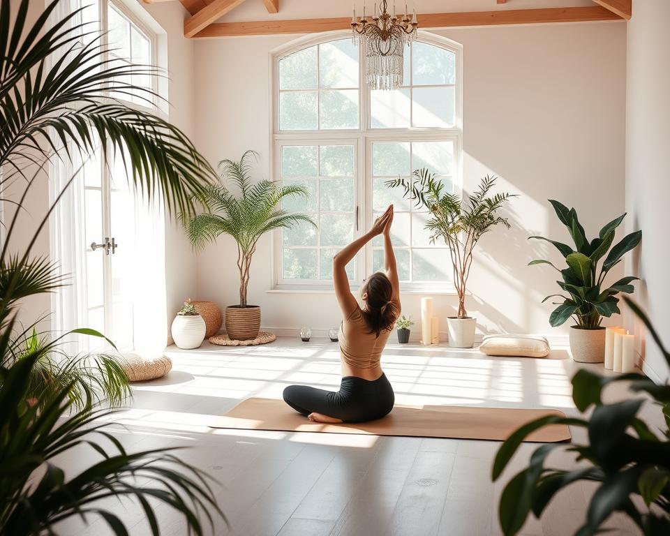regelmäßige Yoga-Praxis