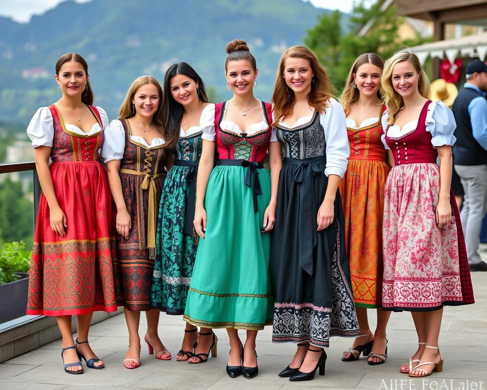 stilvolle Dirndl-Kombinationen