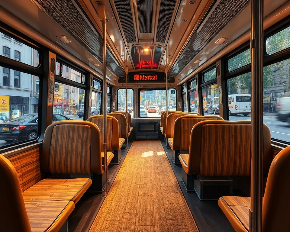 umweltfreundliche Materialien für den Innenausbau von Bussen