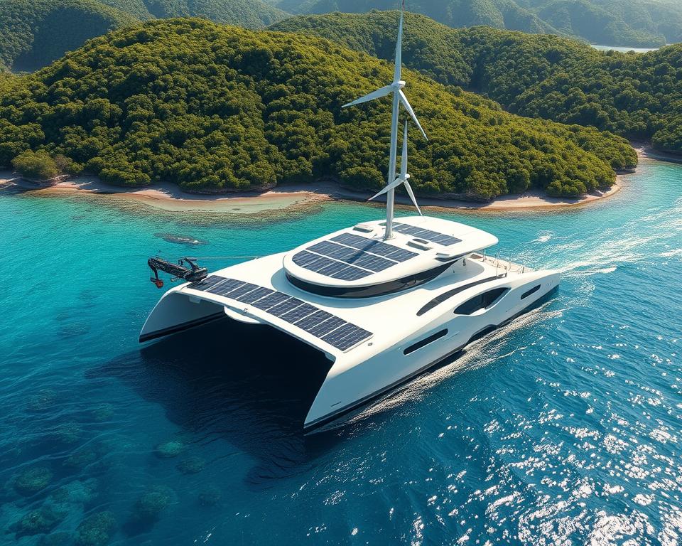 umweltfreundliche Schifffahrt