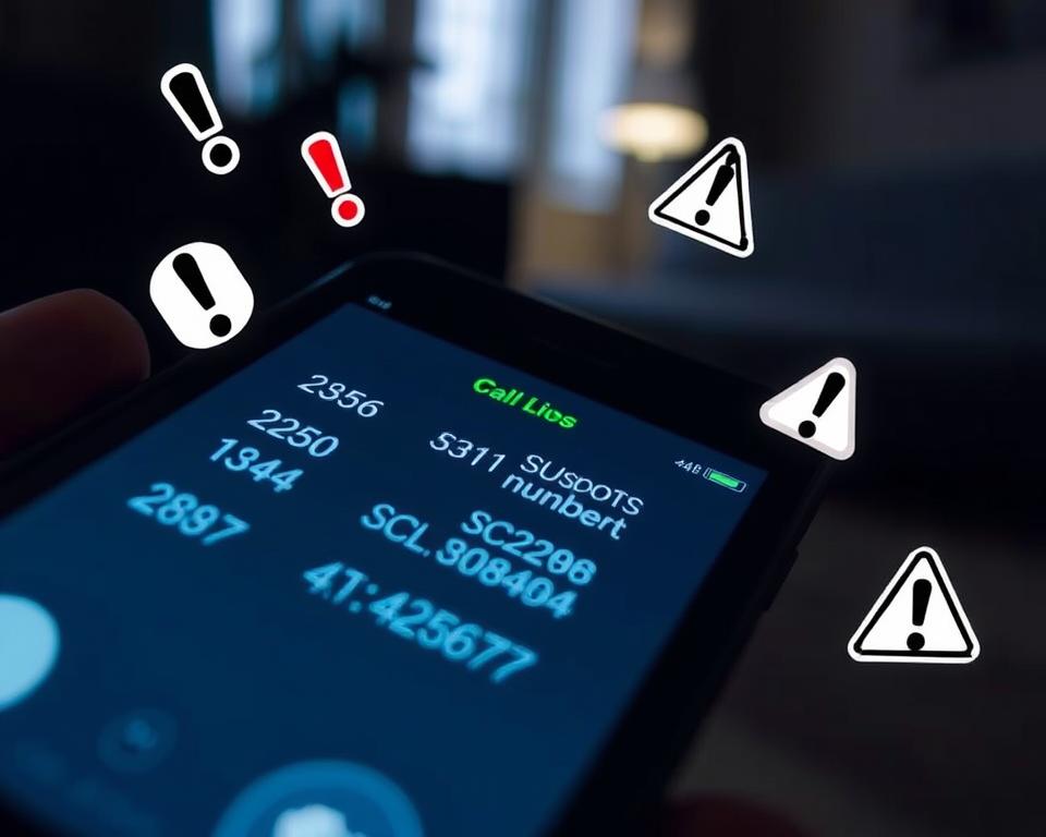 verdächtige Nummern erkennen