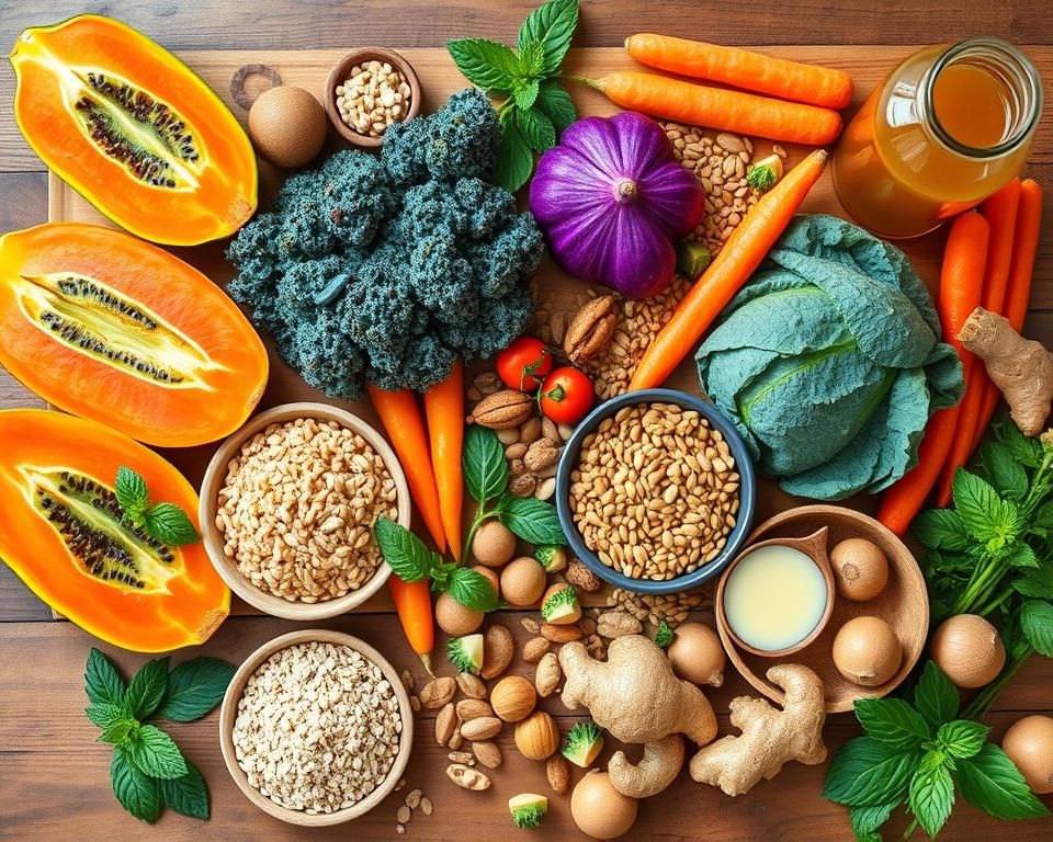 verdauungsfördernde Nahrungsmittel