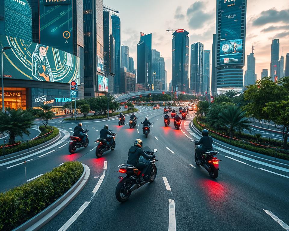 vernetzte Verkehrsmittel