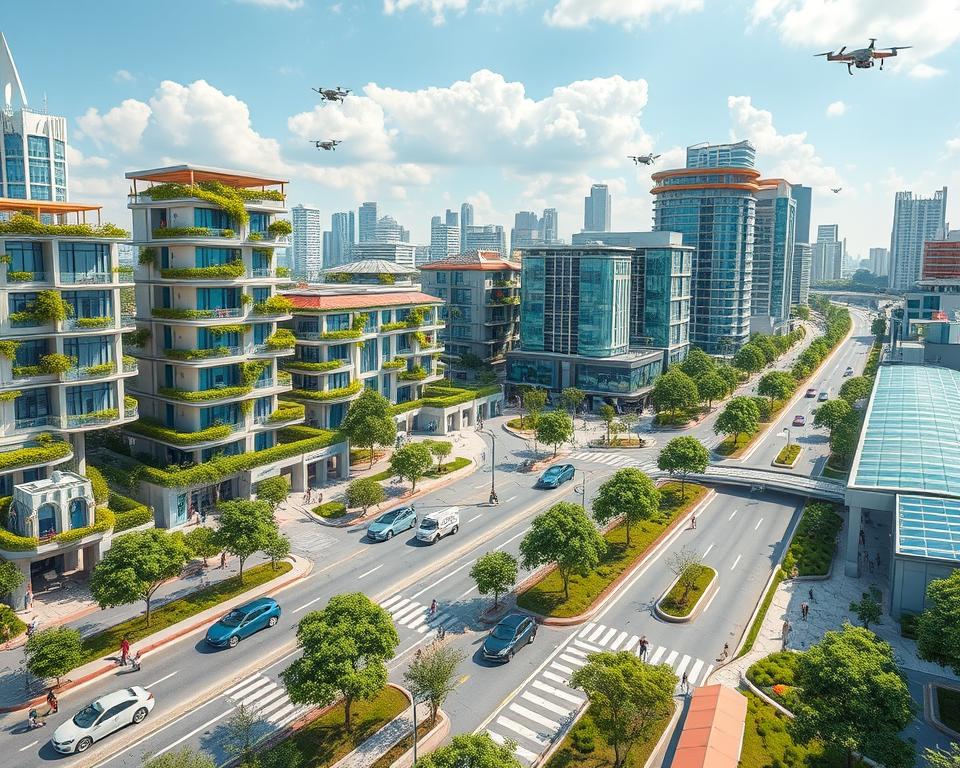 AI Lösungen für Städteplanung