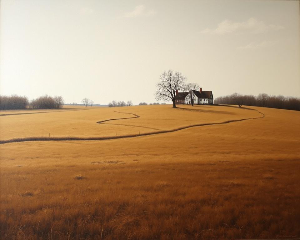 Analyse der Kunst in Andrew Wyeth Gemälde
