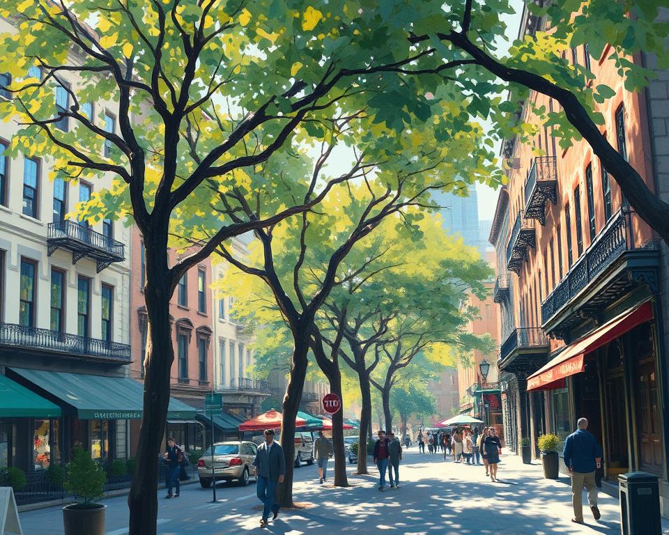 Childe Hassam: Lichtspiele in amerikanischen Szenen