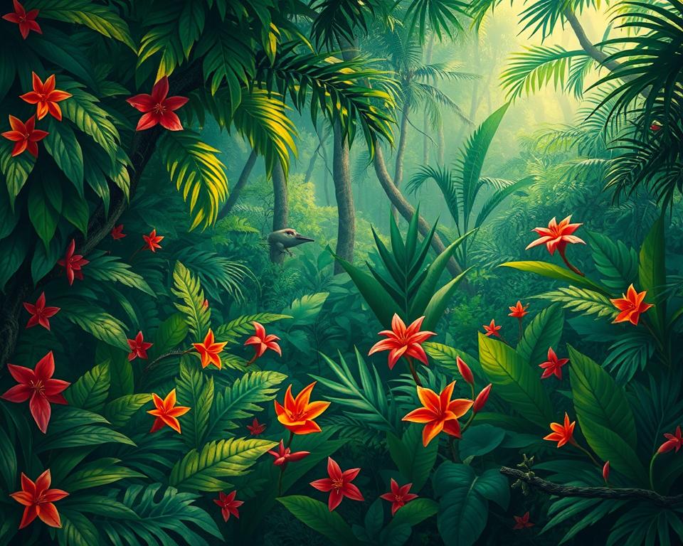 Dschungelszenen von Henri Rousseau