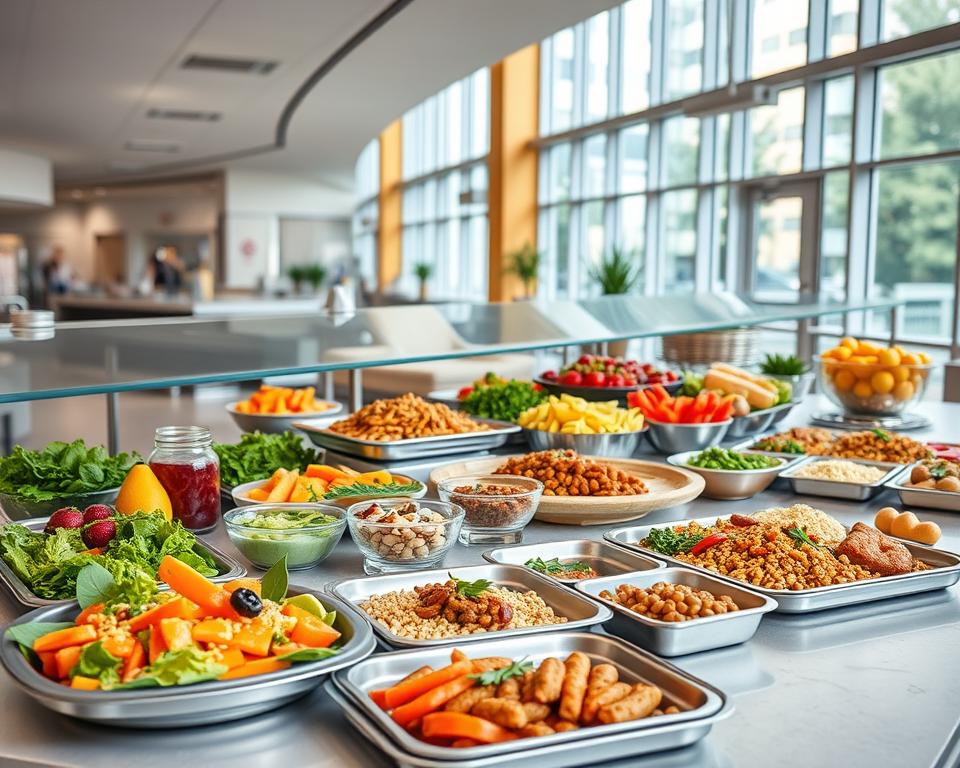 Essensangebot im Krankenhaus Essensangebot im Krankenhaus