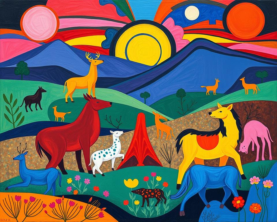 Franz Marc: Tiere in expressionistischer Harmonie