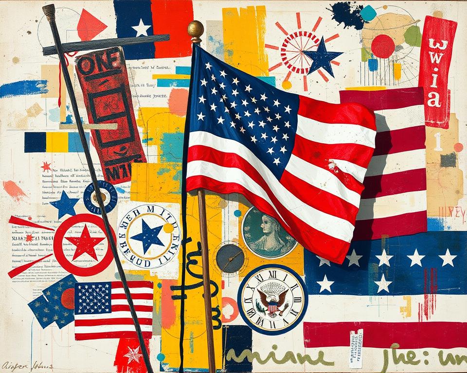 Jasper Johns: Fahnen und Symbole als Ikonen