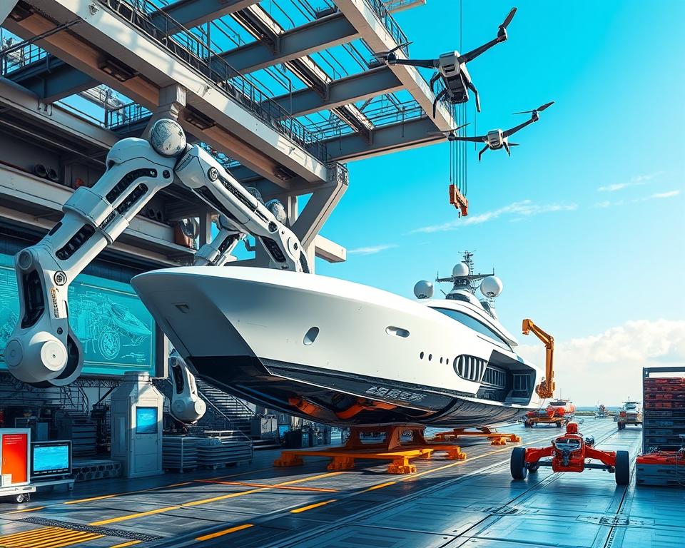 Kann Technologie den modernen Schiffbau transformieren?