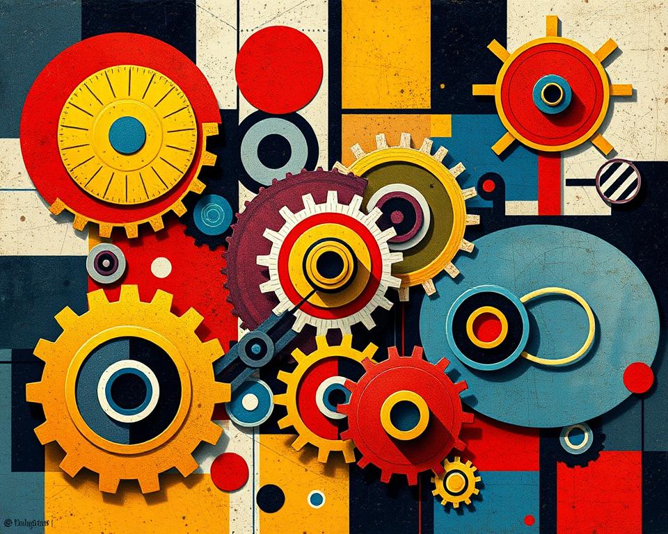 Maschinenästhetik in Légers Arbeiten