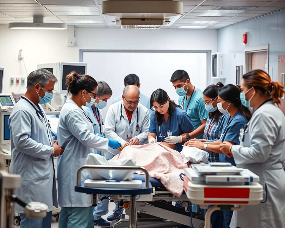 Medizinische Teams: Wie sie bei Notfällen zusammenarbeiten