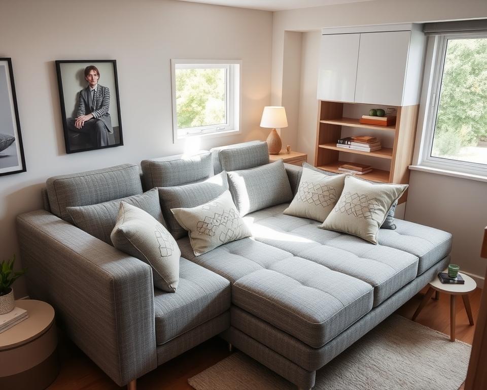 Multifunktionale Schlafsofas für kompakte Wohnräume