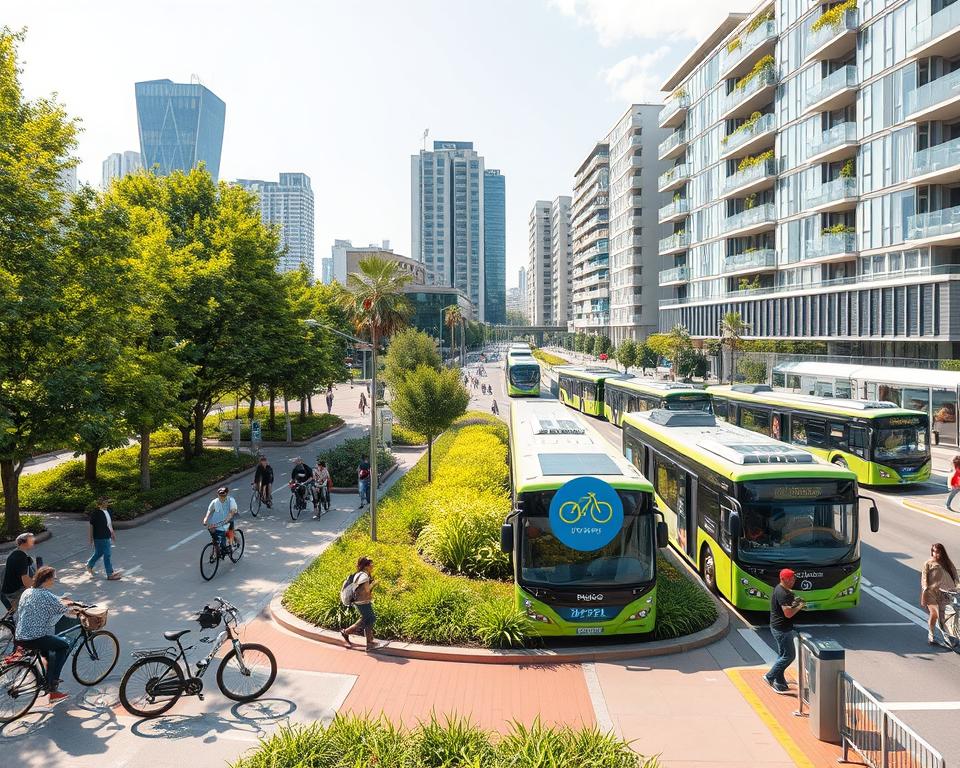 Nachhaltige Verkehrsmittel