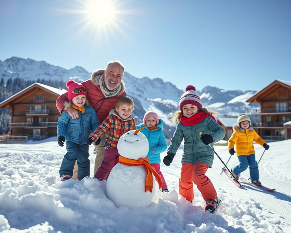 Skiurlaub für Familien: Spaß auf und abseits der Piste