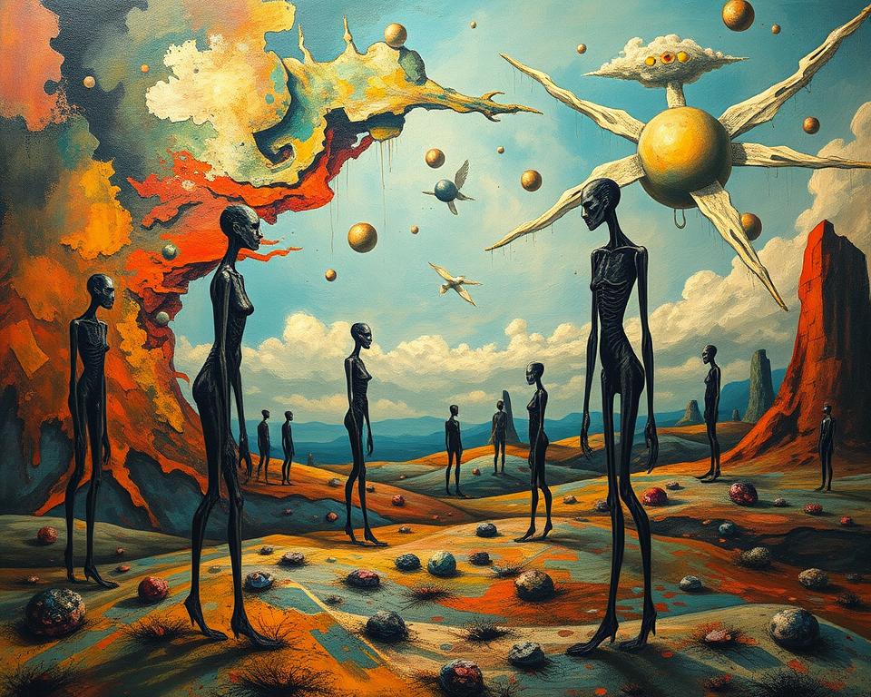 Surrealismus und Expressionismus in Giacomettis Werk