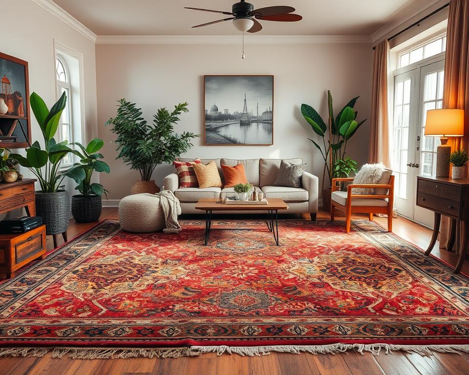 Teppiche im Ethno-Look für inspirierende Wohnideen