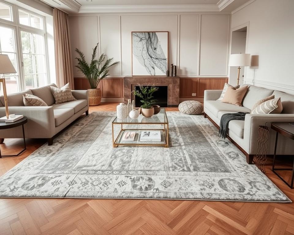 Teppiche in gedeckten Tönen für vielseitige Wohnideen