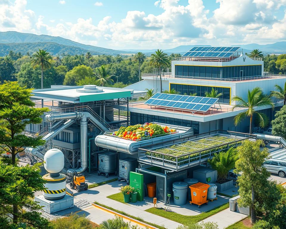 Umwelttechnik in der Abfallverarbeitung