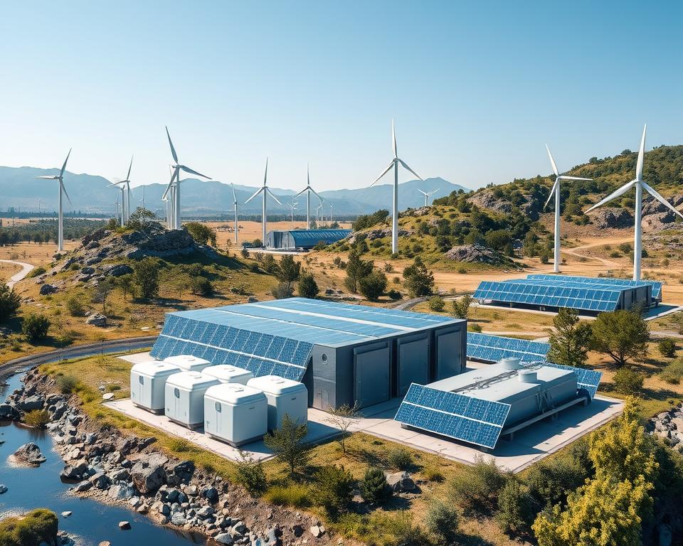 Wie unterstützt Technologie die Speicherung erneuerbarer Energien?