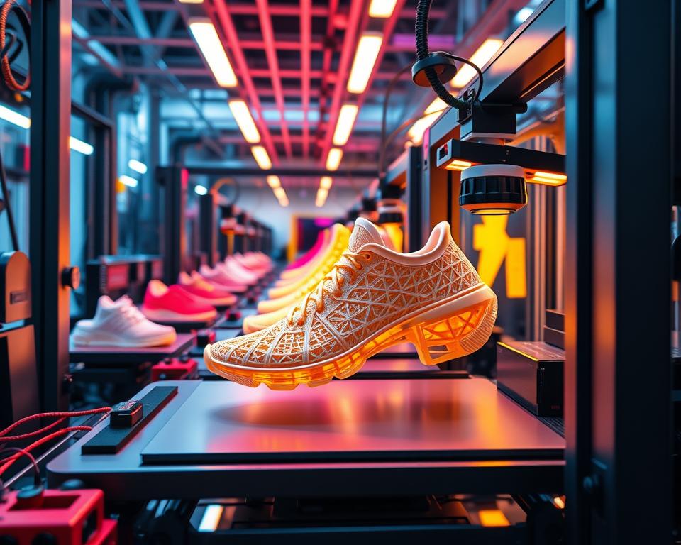 additive Fertigung von Schuhen