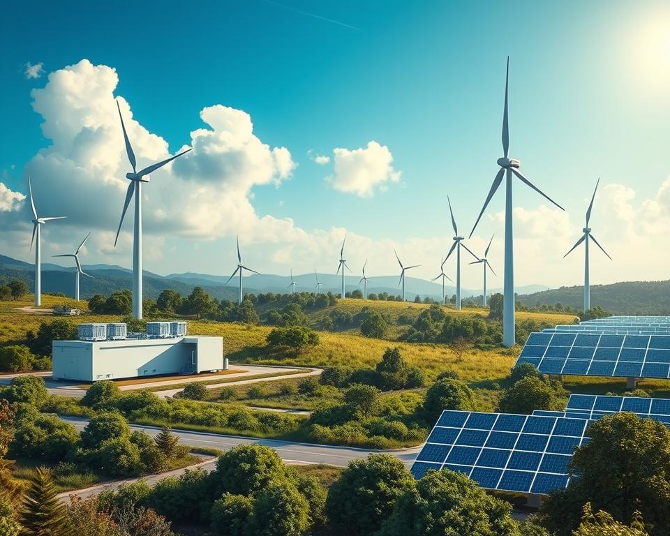 effiziente Technologien für Energiespeicherung