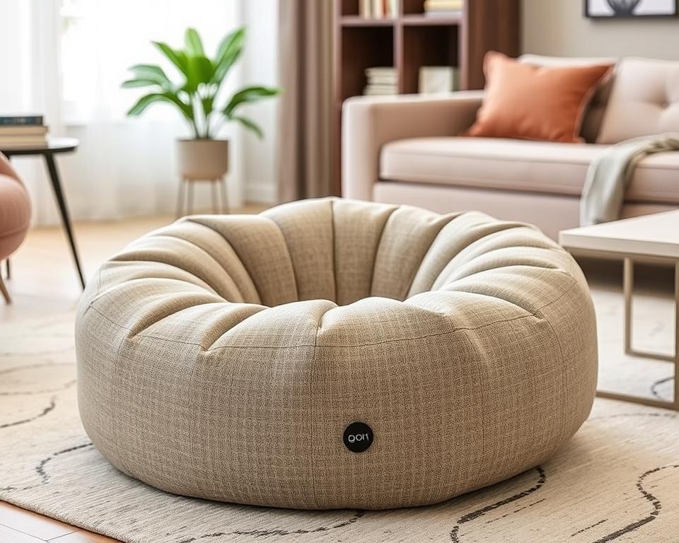 ergonomischer Polsterhocker