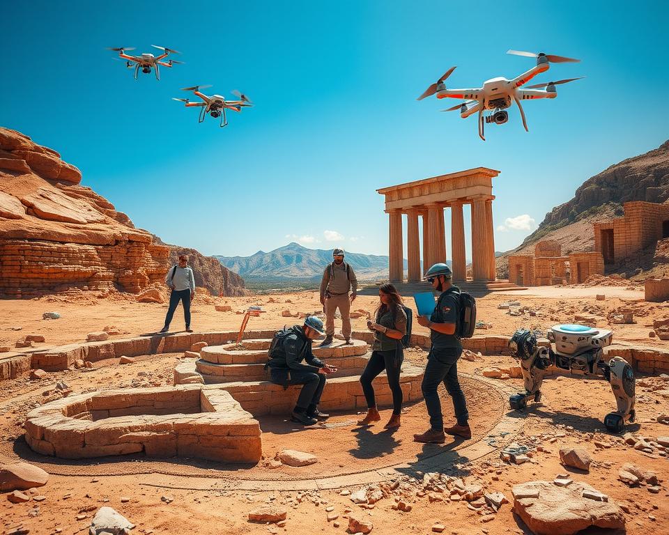 innovative Technologien in der Archäologie