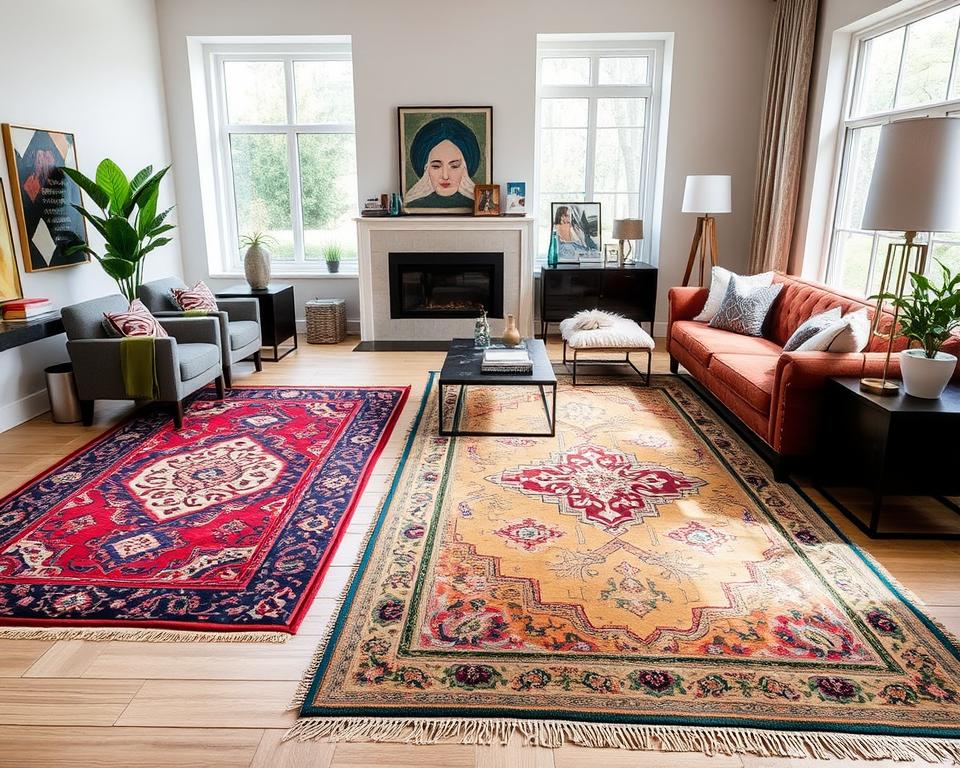 moderne Teppiche mit Ethno-Touch