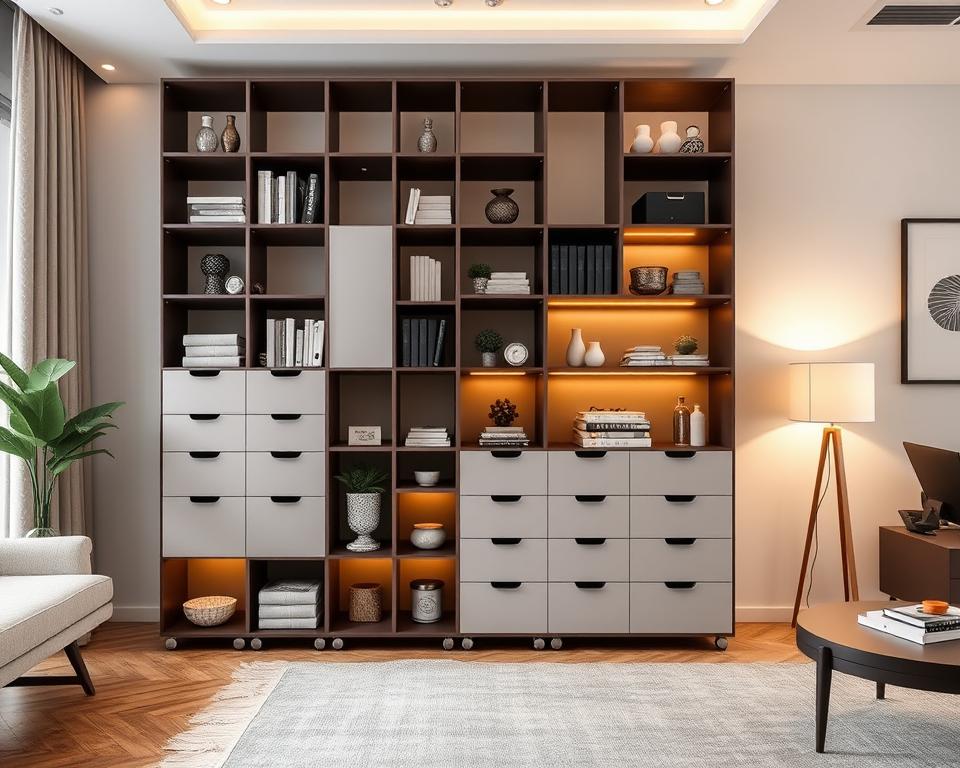 praktische Anwendungen Raumteiler